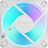 Fractal Design Dynamic 3 120 RGB 120mm RGB Rendszerhűtő ventilátor - Fehér