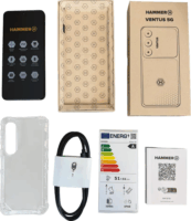 Hammer Ventus 5G 8/256GB 5G Dual SIM Android Okostelefon - Fekete