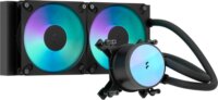 Fractal Design Radius 240mm RGB All In One Univerzális CPU Vízhűtés - Fekete