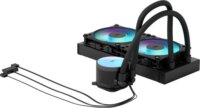 Fractal Design Radius 240mm RGB All In One Univerzális CPU Vízhűtés - Fekete