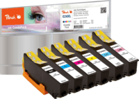 Peach (Epson 24XL) Utángyártott tintapatron 16ml - Tri-color + Fekete