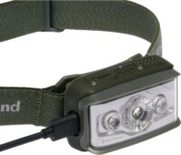 Black Diamond Storm Akkus LED Fejlámpa 550 Lumen - Olívazöld