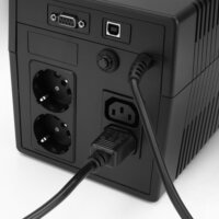 ACT AK5031 C13 IEC - C14 IEC Hálózati Tápkábel 3m - Fekete