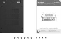 Icy Dock MB741V4P-B ExpressCage 2.5" U.2/U.3 NVMe SSD Hot-Swap beépítő keret 3.5"