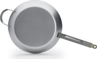 De Buyer Mineral B Rozsdamentes acél Sütőserpenyő 32cm - Ezüst