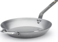 De Buyer Mineral B Rozsdamentes acél Sütőserpenyő 32cm - Ezüst