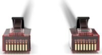 Digitus DK-1617-020-OD-10 U/UTP CAT6 RJ45 Patch kábel 2m - Fekete (10db/csomag)