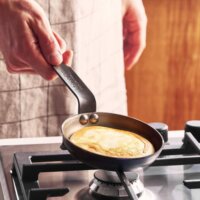 De Buyer Mineral B Mini Palacsinta / Blini Sütő 12cm - Ezüst