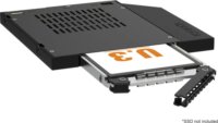 Icy Dock MB411V4PO-2B ToughArmor 2.5" U.2/U.3 NVMe SSD Hot-Swap Beépítő Keret - Fekete