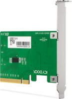 Icy Dock MB409A5 PCIe 5.0 x8 - EXLink MCIO 8i Port Bővítőkártya