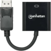 Manhattan 151962 DisplayPort apa - VGA anya Átalakító Adapter 0.15m - Fekete