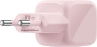 Belkin WCA008kq2MPK-B6 GaN USB-C Hálózati Gyorstöltő Adapter 30W + USB-C Kábel 2m - Rózsaszín