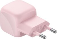 Belkin WCA008kq2MPK-B6 GaN USB-C Hálózati Gyorstöltő Adapter 30W + USB-C Kábel 2m - Rózsaszín