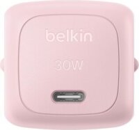 Belkin WCA008kq2MPK-B6 GaN USB-C Hálózati Gyorstöltő Adapter 30W + USB-C Kábel 2m - Rózsaszín