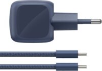Belkin WCA008kq2MGR-B6 GaN USB-C Hálózati Gyorstöltő Adapter 30W + USB-C Kábel 2m - Kék