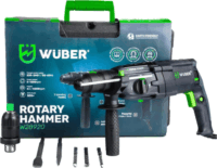 Wuber W28920 SDS-PLUS Elektromos Fúró-Vésőkalapács 2500 Watt Kofferben
