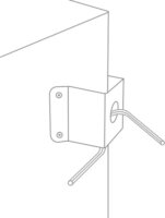 Reolink RLA-BKC1 Biztonsági Kamera Sarokkonzol - Fehér