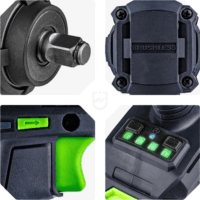 Wuber W04604 Akkus Ütvecsavarozó + 2x20V Akku + Koffer