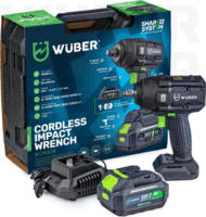 Wuber W04604 Akkus Ütvecsavarozó + 2x20V Akku + Koffer