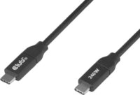 Club 3D CAC-2506 USB-C apa - USB-C apa Töltőkábel 240W 2m - Fekete