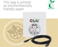 Club 3D CAC-2506 USB-C apa - USB-C apa Töltőkábel 240W 2m - Fekete