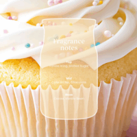 Yankee Candle Vanília Cupcake Illatgyertya 184g - Krém