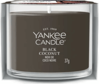 Yankee Candle Black Coconut Mini Illatgyertya 37g - Fekete