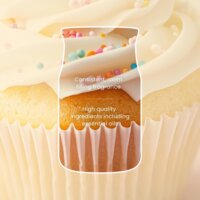 Yankee Candle Vanília Cupcake Illatgyertya 110g - Fehér