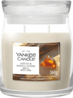 Yankee Candle Borostyán & Szantál Illatgyertya 368g - Barna