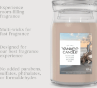 Yankee Candle Tengerparti Erdők Illatgyertya 567g - Barna