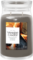 Yankee Candle Ropogós Parázs Illatgyertya 567g - Szürke