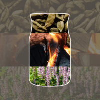 Yankee Candle Ropogós Parázs Illatgyertya 567g - Szürke