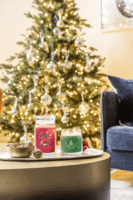 Yankee Candle Csillogó Karácsonyfa Illatgyertya 368g - Zöld