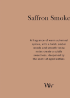 WoodWick Saffron Smoke - Sáfrányfüst Illatgyertya 610g - Narancssárga