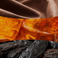 WoodWick Saffron Smoke - Sáfrányfüst Illatgyertya 610g - Narancssárga