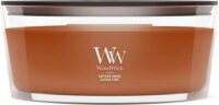 WoodWick Saffron Smoke - Sáfrányfüst Illatgyertya 453g - Barna