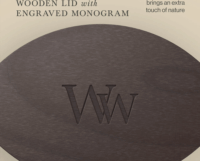 WoodWick Radiant Amber - Ragyogó Borostyán Illatgyertya 610g - Barna