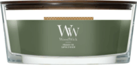 WoodWick Fraser Fir - Fraser Fenyő Illatgyertya 453g - Zöld