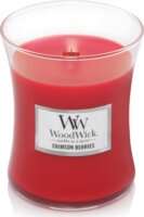 WoodWick Crimson Berries - Érett Bogyós Gyümölcsök Illatgyertya 275g - Piros