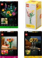 LEGO Botanicals - Nyári Virágcsokor Szett Vázával