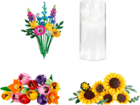 LEGO Botanicals - Nyári Virágcsokor Szett Vázával