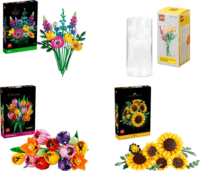 LEGO Botanicals - Nyári Virágcsokor Szett Vázával