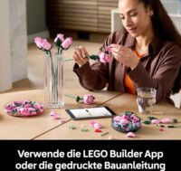LEGO 10374 Botanicals - Rózsaszín Rózsa Csokor