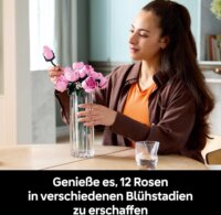LEGO 10374 Botanicals - Rózsaszín Rózsa Csokor