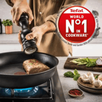Tefal G3208402 Excellence Wok serpenyő Üveg fedéllel 24cm - Fekete