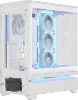 Asus PRIME AP304 TG ARGB Midi Torony Számítógépház + 4db 120mm ventilátor - Fehér