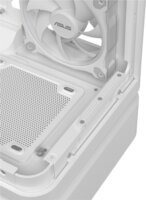Asus PRIME AP304 TG ARGB Midi Torony Számítógépház + 4db 120mm ventilátor - Fehér