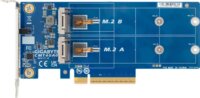Gigabyte CMT40A0 2x M.2 NVMe port bővítő PCIe kártya