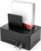 DeLock 64183 HDD / SSD Dokkoló és klónozó állomás (USB-A 3.2 Gen 1 - 2x SATA)