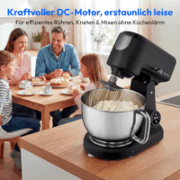Medion MD12600 Life Konyhai robotgép 4.6L 800 Watt - Fekete